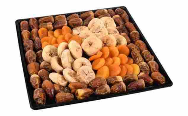 Mixed Square Dry Fruits Platter